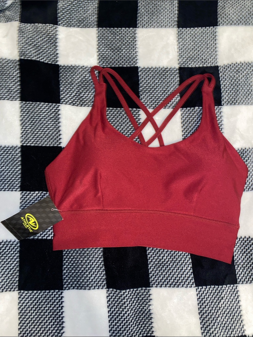 Athletic Works Crisscross Strappy Sports Bra